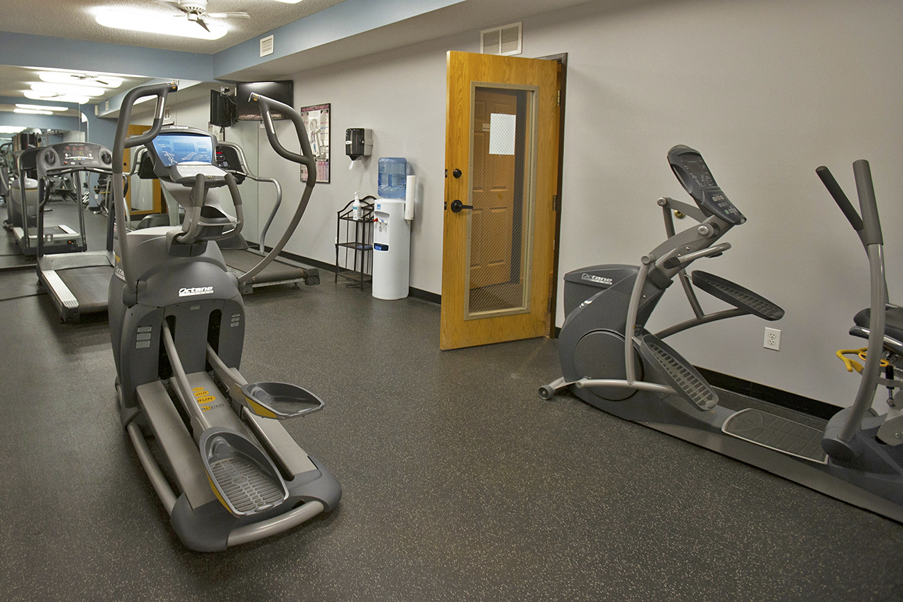 24-hour fitness center